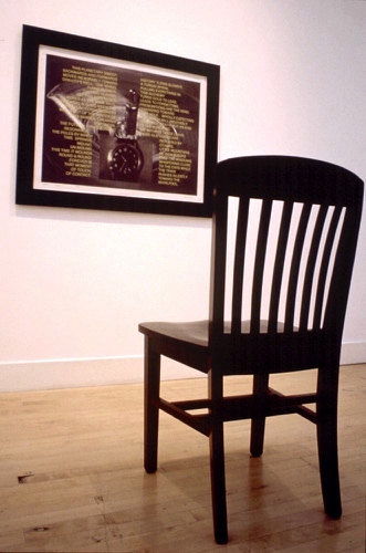 Alas Time (Print and Chair)